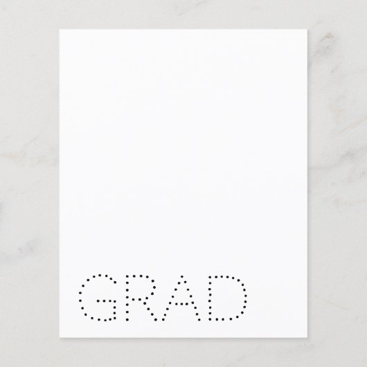 Groene LEIDENE de Uitnodiging van de Partij van de Flyer (Achterkant)