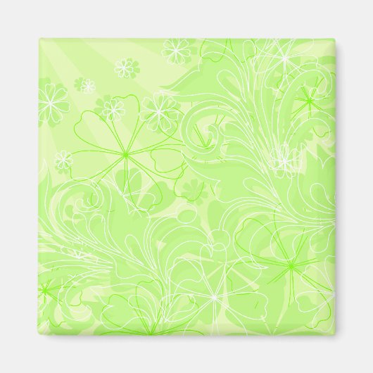 groene lente1 magneet (Voorkant)