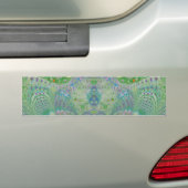 Groene Lente Bumpersticker (Op auto)