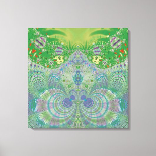 Groene Lente Canvas Afdruk (Voorkant)