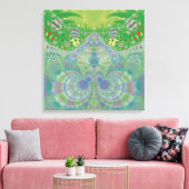 Groene Lente Canvas Afdruk (Insitu (Woonkamer))