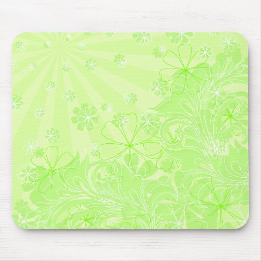 groene lente muismat (Voorkant)