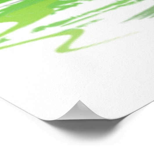 Groene Lente Poster (Hoek)