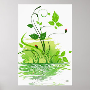 Groene Lente Poster