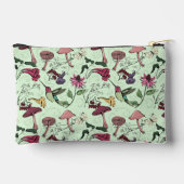 Groene lente tuin kolibrie bloemen make-up tas (Achterkant)