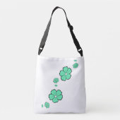 Groene lentevloeren Tas (Achterkant)