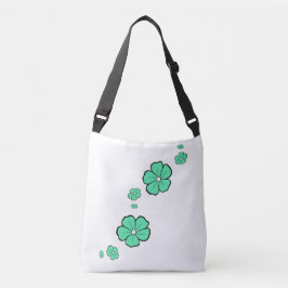Groene lentevloeren Tas