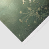 groene lentevogel tissuepapier (Detail)