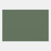 Groene Leopard Oerwoud Safari Wrapping Paper Set (Voorkant 3)