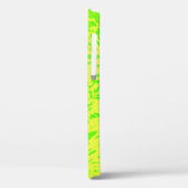 Groene leopard Portrait  iPhone Case (Achterkant / Links)