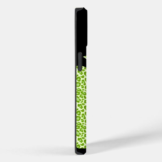 Groene leopard Print Apple-leraren Case-Mate iPhone Case (Achterkant / Rechts)