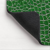 💚 Groene leren bureau rustig modern kantoor 💚 Muismat (Hoek)