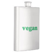 groene letters " vegan " flacon (Rechts)