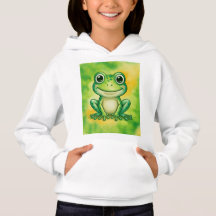 Groene leuke kikker