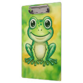 Groene leuke kikker klembord (Links)
