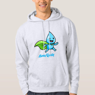 Groene Levensstijl Waterdruppel Karakter Hoodie