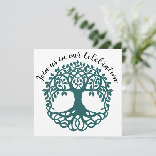 Groene levensstructuur Einde behandelingskanker Kaart (Staand voorkant)