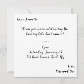 Groene levensstructuur Einde behandelingskanker Kaart (Achterkant)