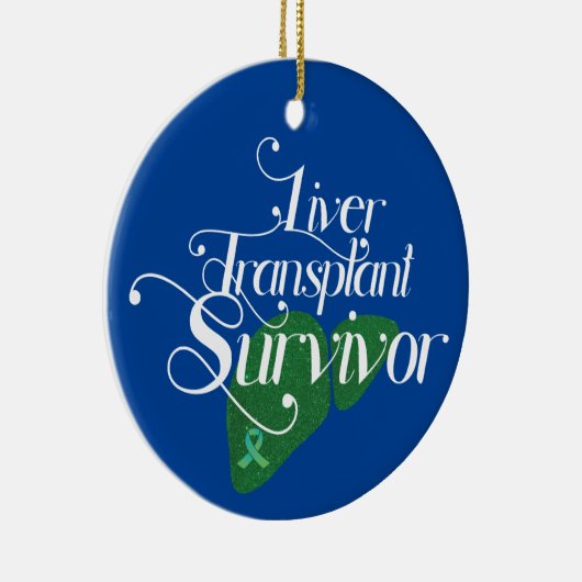 Groene levertransplantatie overlevende aangepaste keramisch ornament (Rechts)