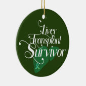 Groene levertransplantatie overlevende aangepaste keramisch ornament (Rechts)