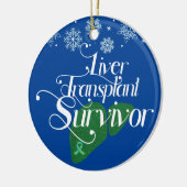 Groene levertransplantatie overlevende aangepaste keramisch ornament (Links)