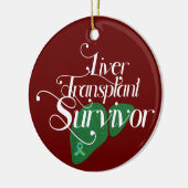 Groene levertransplantatie overlevende aangepaste keramisch ornament (Links)