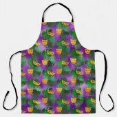 GROENE LEVES GOLD MARDI GRAS MASKS SCHORT (Voorkant)