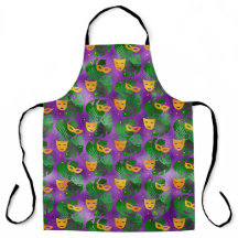 GROENE LEVES GOLD MARDI GRAS MASKS