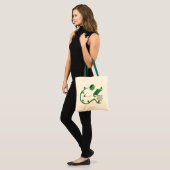 Groene lezer 4R-tas Tote Bag (Voorkant (model))