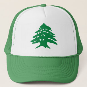 Groene Libanese cedar-boom Trucker Pet
