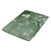 Groene Libel Godin Kunst Libellen Badmat (Gekanteld)