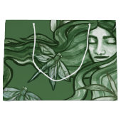Groene Libel Godin Kunst Libellen Groot Cadeauzakje (Voorkant)
