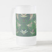 Groene libellen Bevroren Mok (Voorkant links)