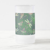 Groene libellen Bevroren Mok (Center)