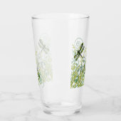 Groene libellen Drink glas (Links)
