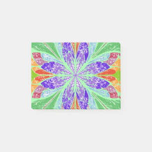 Groene lichte bladeren post-it® notes