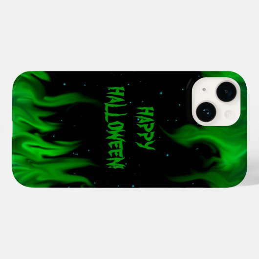 Groene lichten in de Starlight Sky Case-Mate iPhone Case (Achterkant (horizontaal))