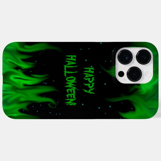 Groene lichten in de Starlight Sky Case-Mate iPhone Case (Achterkant (horizontaal))