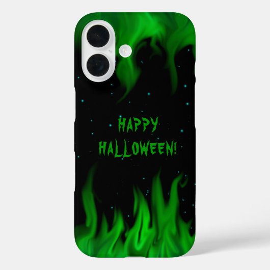 Groene lichten in de Starlight Sky Case-Mate iPhone Case (Achterkant)