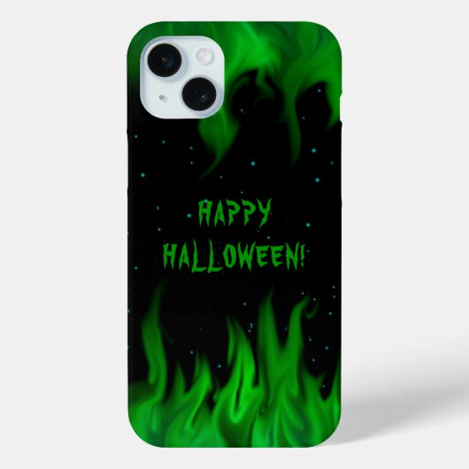 Groene lichten in de Starlight Sky Case-Mate iPhone Case (Achterkant)