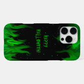 Groene lichten in de Starlight Sky iPhone Hoesje (Achterkant horizontaal)