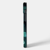 Groene lichtgevende libel vlucht Case-Mate iPhone case (Achterkant / Links)