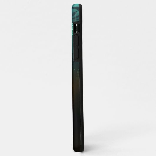 Groene lichtgevende libelvlucht Case-Mate iPhone case (Achterkant/links)