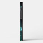Groene lichtgevende libelvlucht Case-Mate iPhone case (Achterkant / Links)