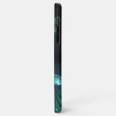 Groene lichtgevende libelvlucht Case-Mate iPhone case (Achterkant/links)