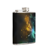 Groene lichtgevende libelvlucht heupfles (Rechts)