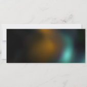 Groene lichtgevende libelvlucht kaart (Achterkant)