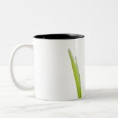 Groene Liefde Tweekleurige Koffiemok (Links)