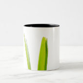 Groene Liefde Tweekleurige Koffiemok (Center)