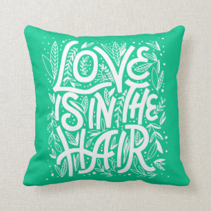 Groene liefde zit in de lucht kussen